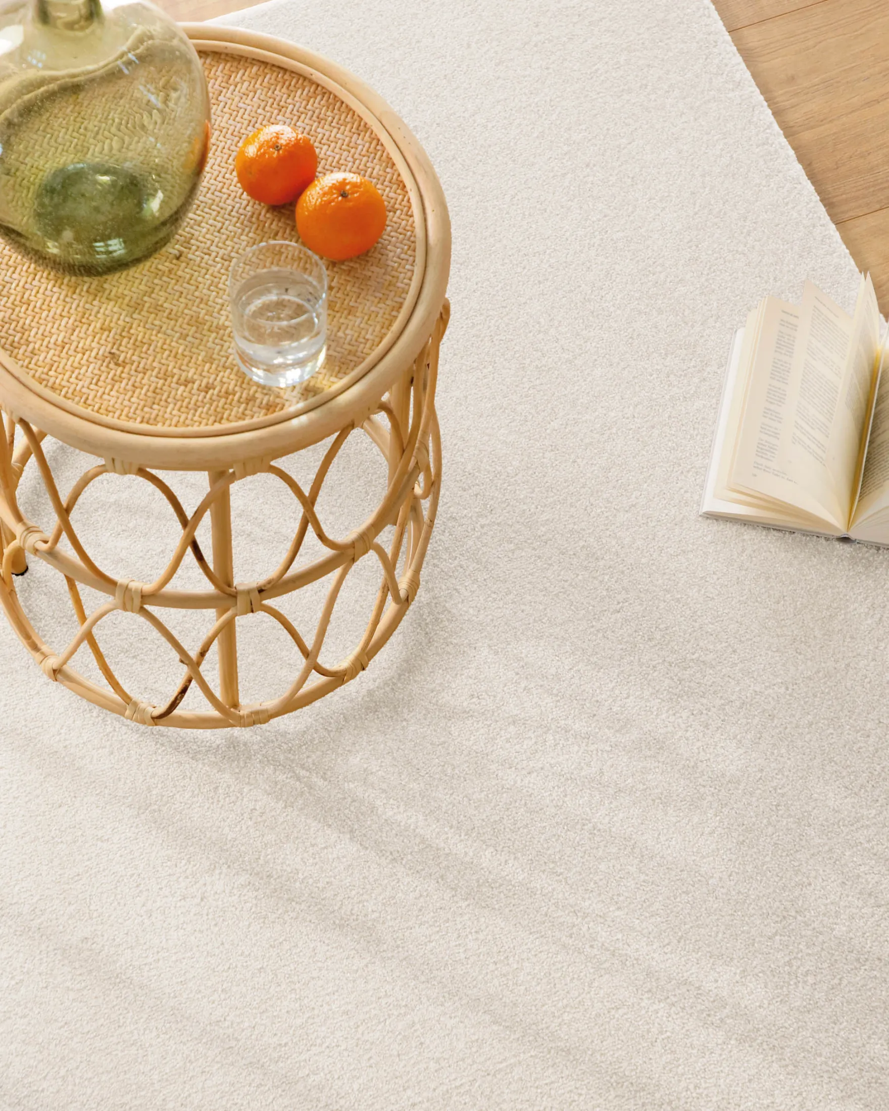 Esprit Kurzflorteppich Creme Weiß "Vegas"