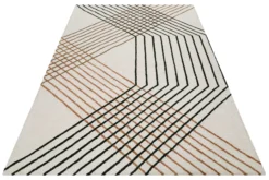 Esprit Kurzflor Teppich Creme Beige "Bass"