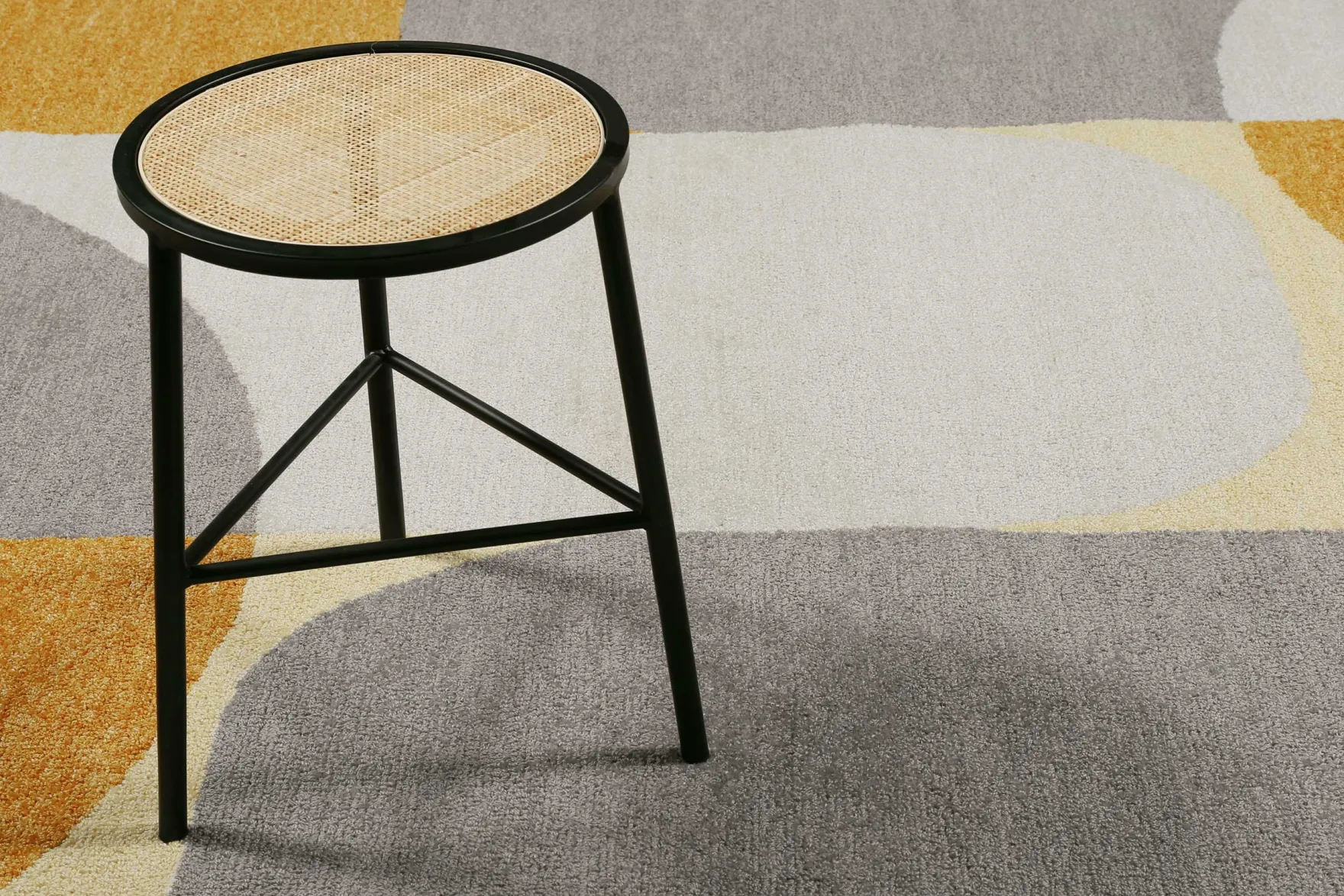 Esprit Kurzflor Teppich Gelb "Backup"