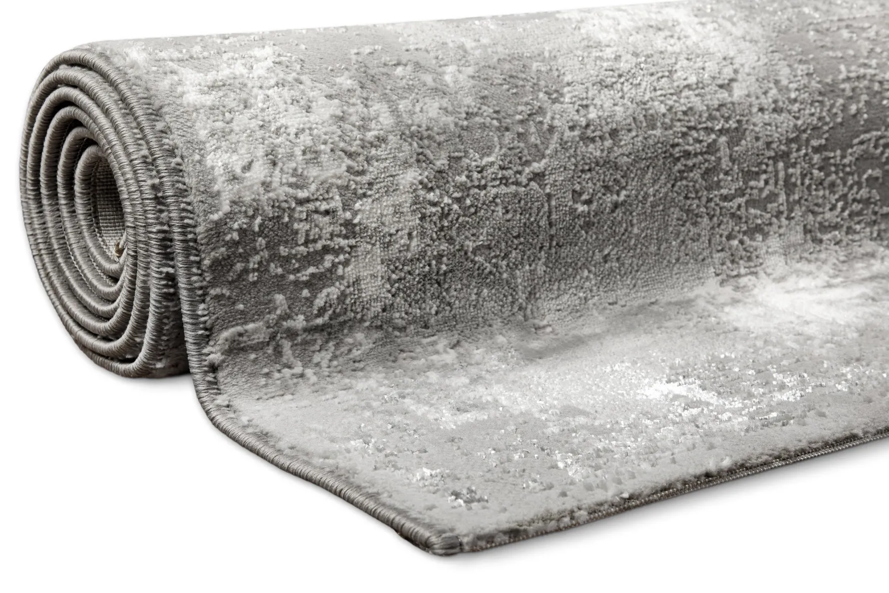 Esprit Kurzflorteppich Grau Silber "Feel Vintage 2.0"