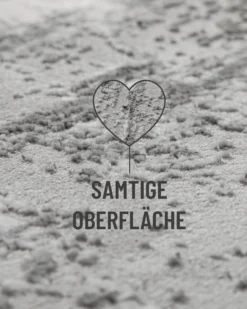 Esprit Kurzflorteppich Grau Silber