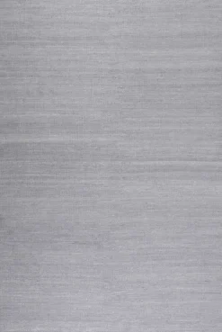 Esprit Kurzflor Teppich Grau aus Baumwolle "Rainbow Kelim"