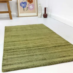 Esprit Kurzflor Teppich Grün "Gil"