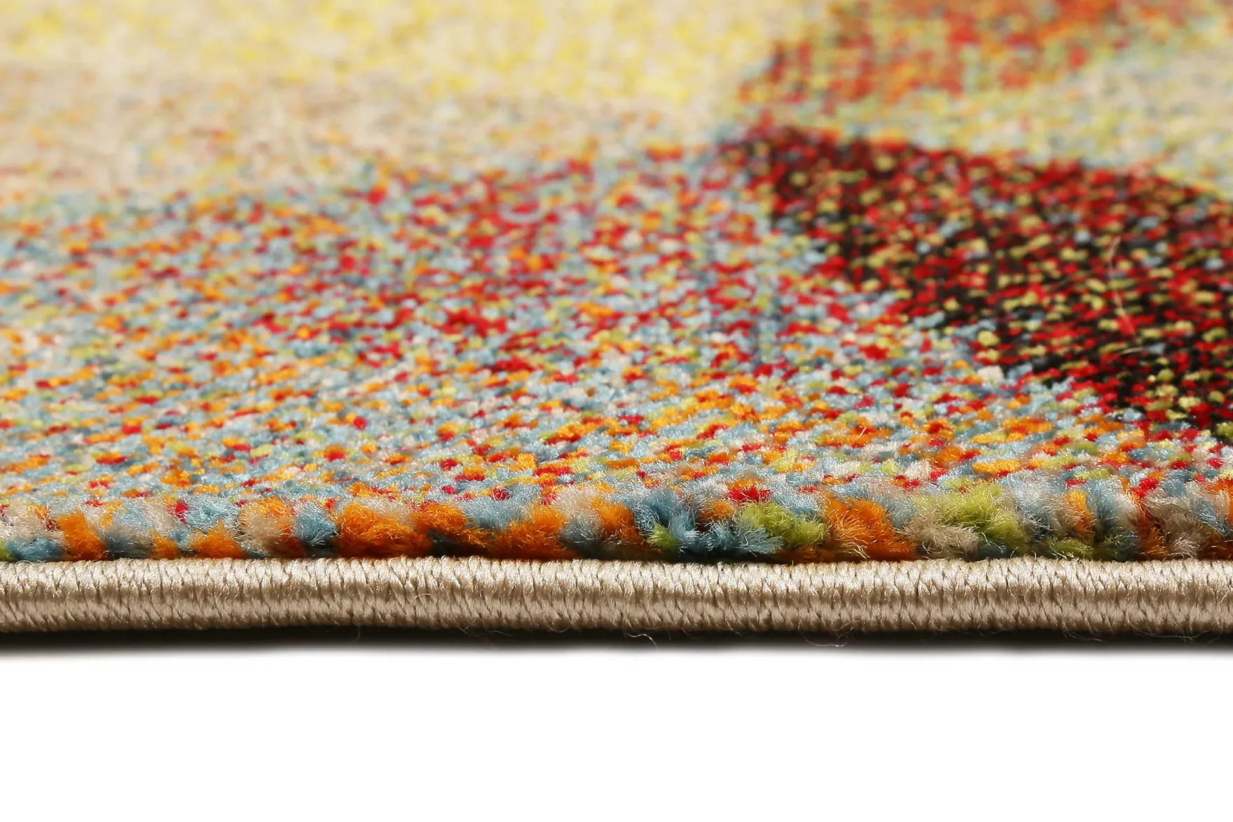 Esprit Kurzflor Teppich "Modernina" Beige Taupe Bunt