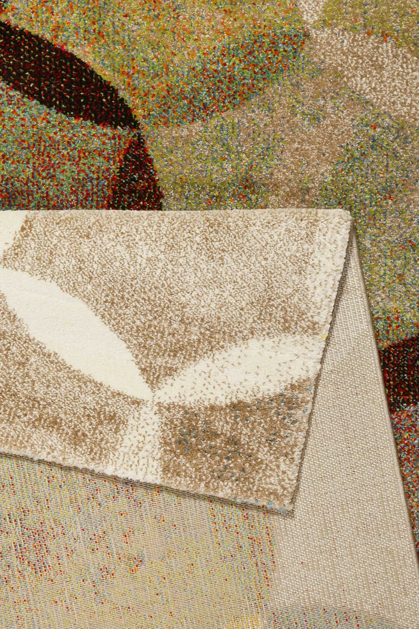 Esprit Kurzflor Teppich "Modernina" Beige Taupe Bunt