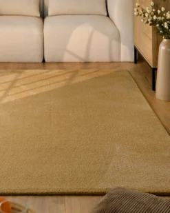 Esprit Kurzflorteppich Ocker Gelb