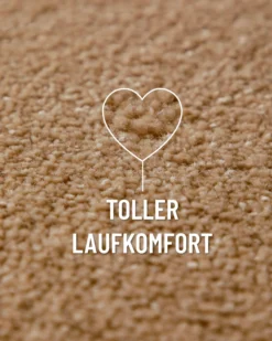 Esprit Kurzflorteppich Rund Sand Beige 