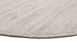 Esprit Kurzflor Teppich Rund Creme Beige
