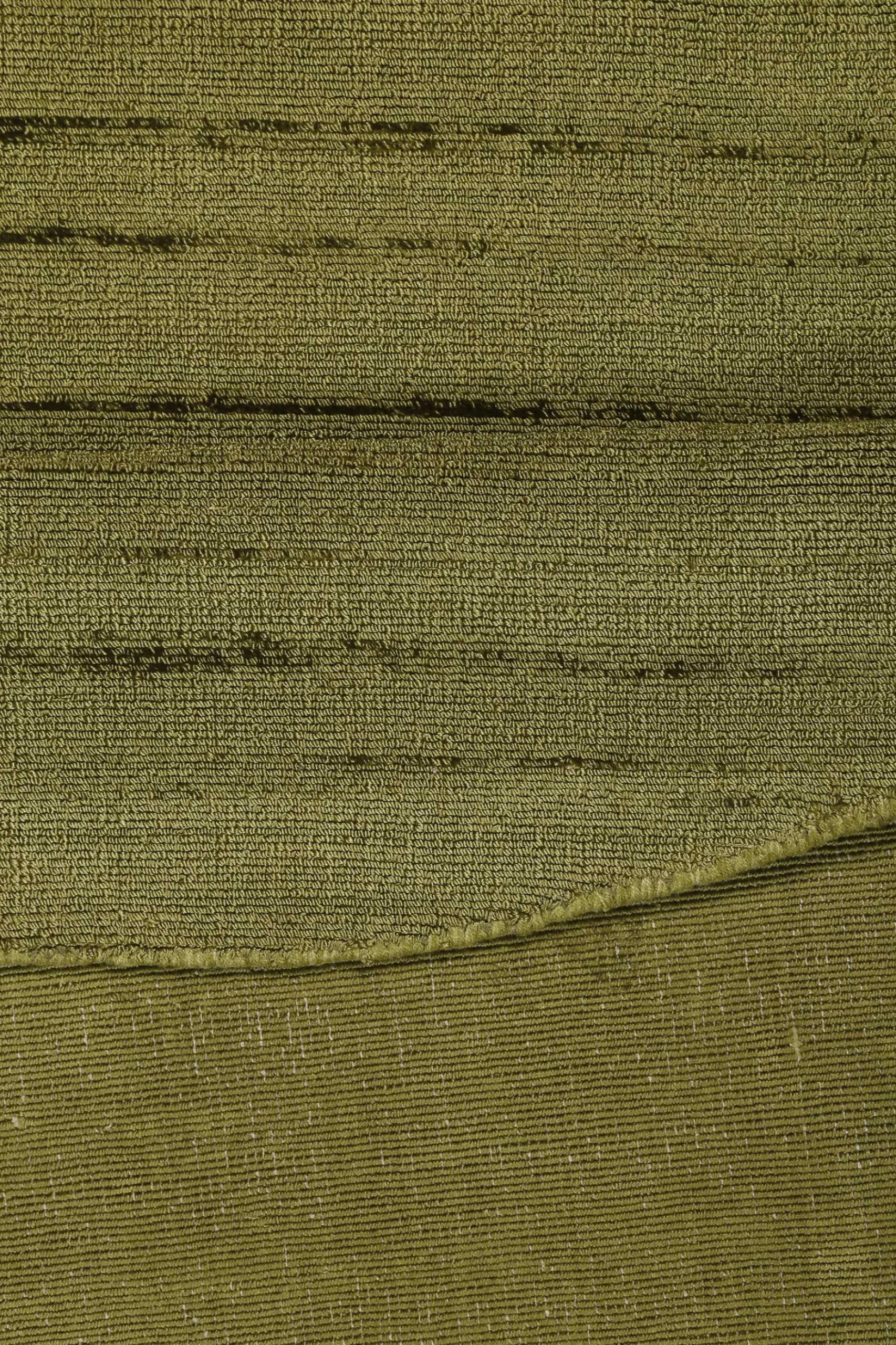 Esprit Kurzflor Teppich Rund Grün "Gil"