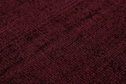 Esprit Kurzflor Teppich Rund Bordeaux Rot 
