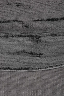 Esprit Kurzflor Teppich Rund Grau