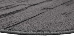 Esprit Kurzflor Teppich Rund Grau