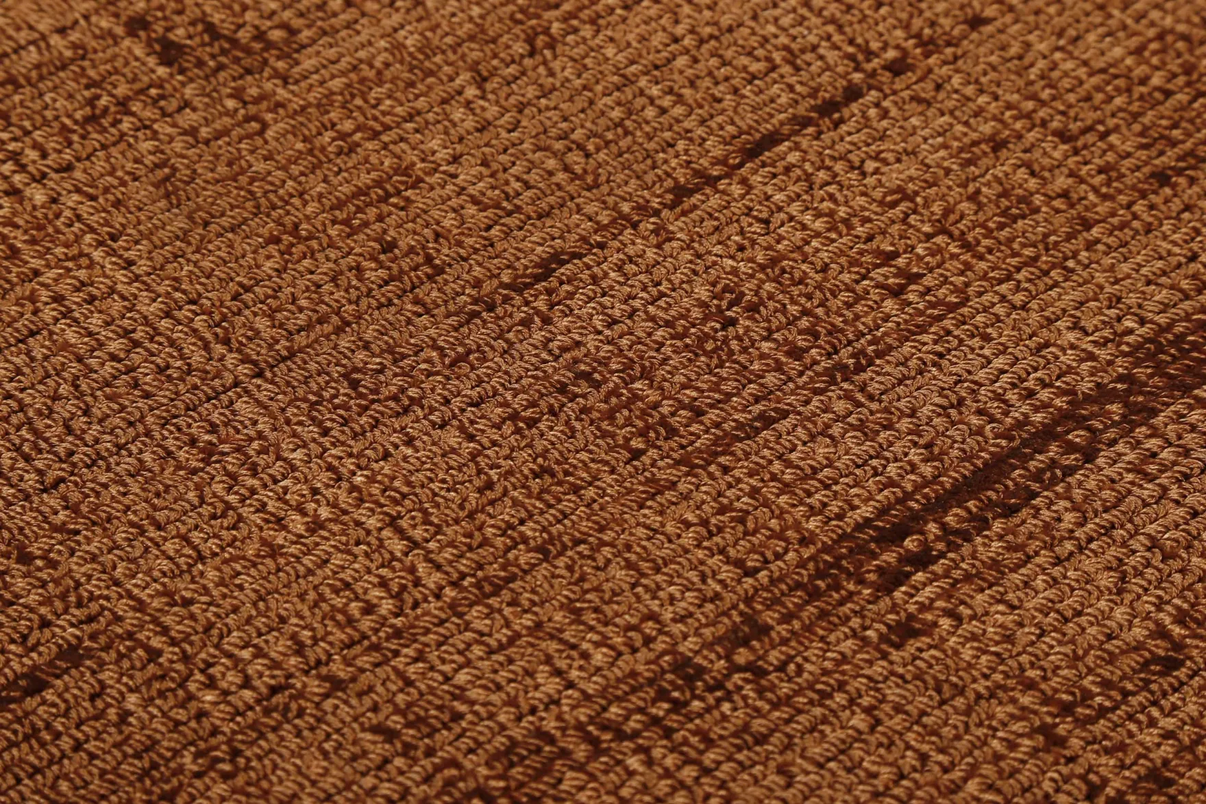 Esprit Kurzflor Teppich Rund Terracotta Braun "Gil"