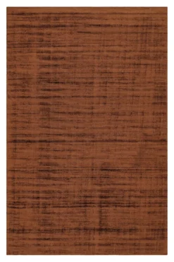 Esprit Kurzflor Teppich Terracotta Braun 