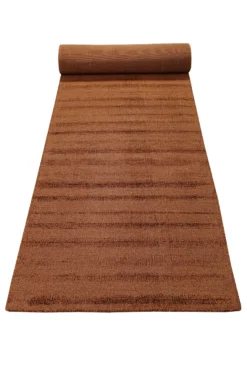 Esprit Kurzflor Teppich Terracotta Braun 