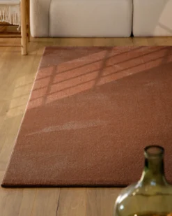 Esprit Kurzflorteppich Ziegel Rot 