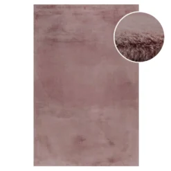Esprit Teppich Altrosa und sehr flauschig Hochflor "Alice"
