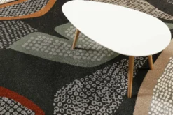 Esprit Teppich Anthrazit Bunt Kurzflor "Hazel"