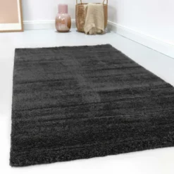 Esprit Teppich Anthrazit Kurzflor