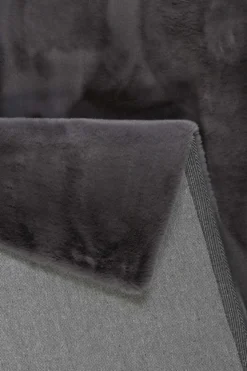 Esprit Teppich Anthrazit und sehr flauschig Hochflor 