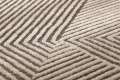 Esprit Teppich Beige Braun Kurzflor 