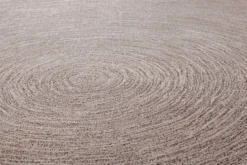 Esprit Teppich Beige Braun meliert aus Wolle