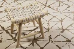 Esprit Teppich Beige Kurzflor