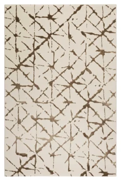 Esprit Teppich Beige Kurzflor