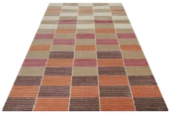 Esprit Teppich Beige Orange Taupe Kurzflor "Fida"