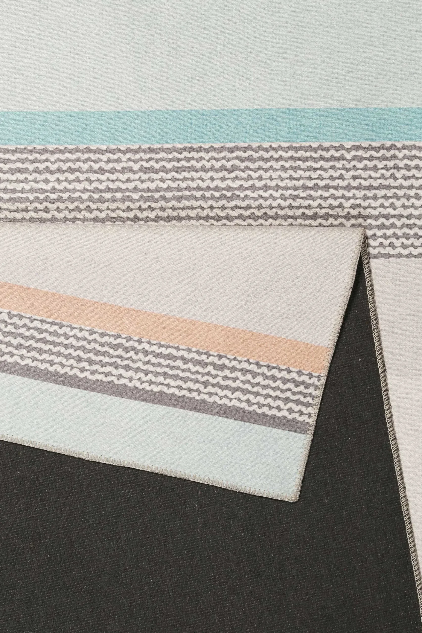 Esprit Teppich Beige Pfirsich Türkis "Ben"