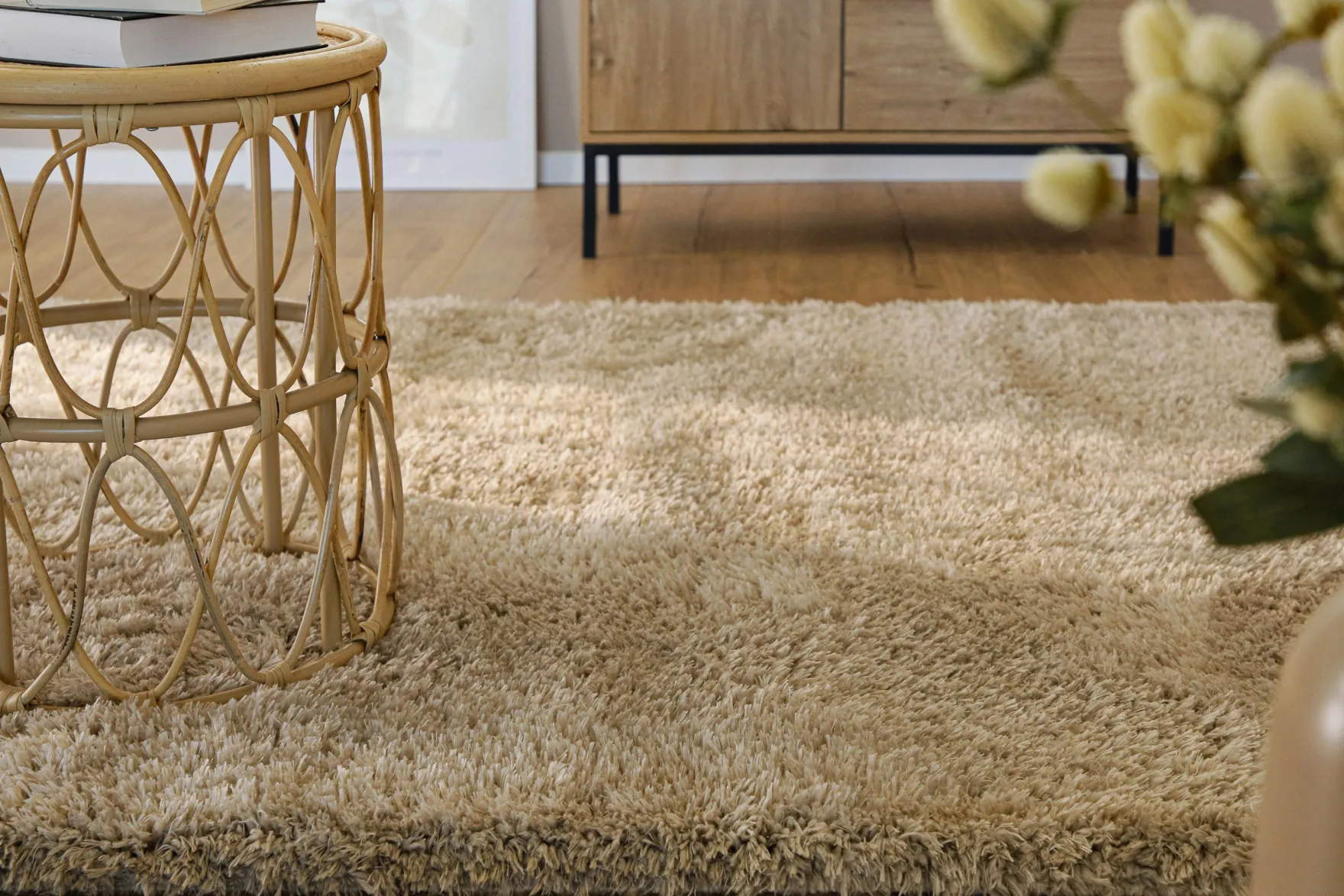 Esprit Teppich Beige Sand weich & soft & nachhaltig "Yogi"
