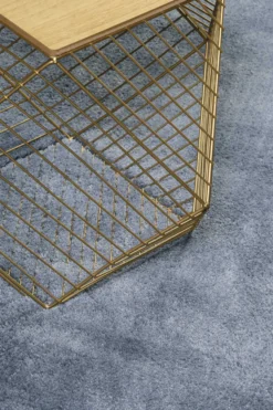 Esprit Teppich Blau Grau Hochflor