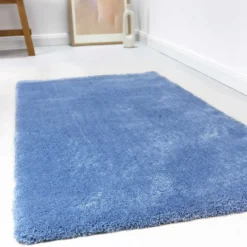 Esprit Teppich Blau Hochflor