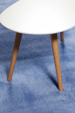 Esprit Teppich Blau Hochflor