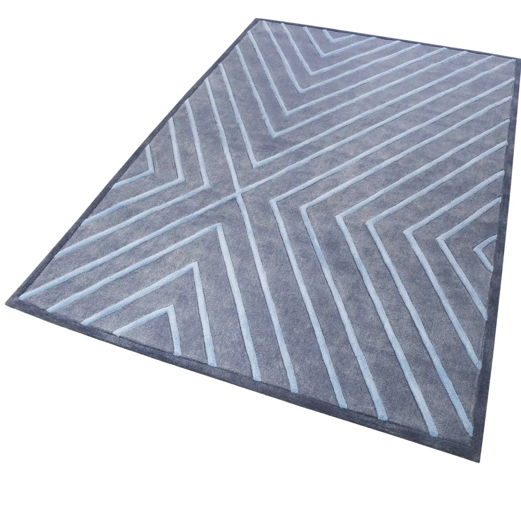 Esprit Teppich blau Kurzflor "V. Flip"