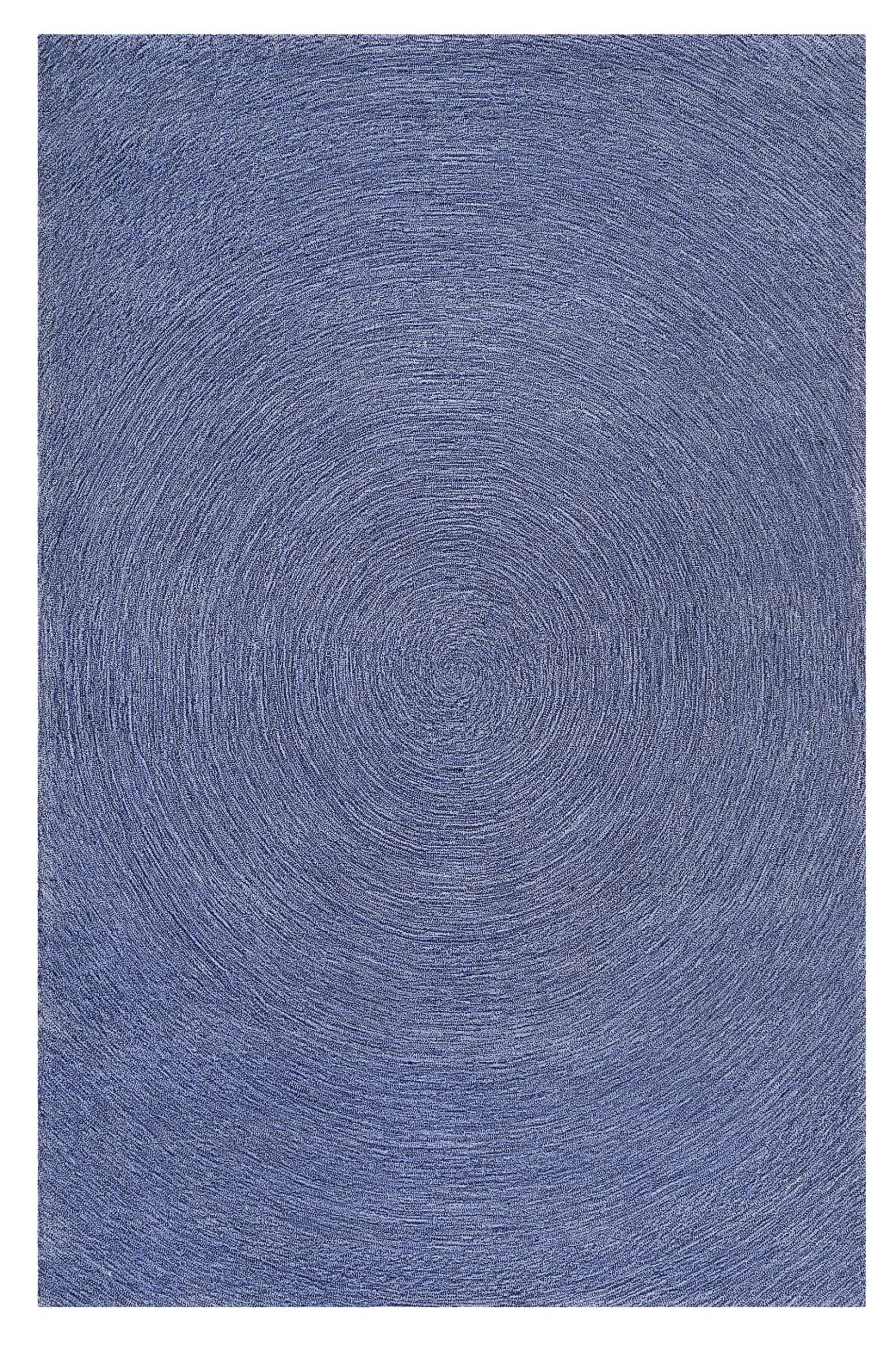 Esprit Teppich Blau meliert aus Wolle "Colour In Motion"