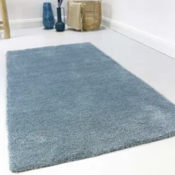 Esprit Teppich Blau meliert Hochflor