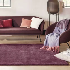 Esprit Teppich Bordeaux Hochflor