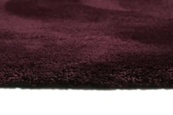 Esprit Teppich Bordeaux Rot Hochflor "Relaxx"