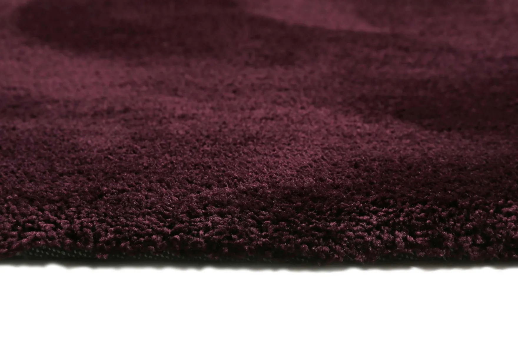 Esprit Teppich Bordeaux Rot Hochflor "Relaxx"