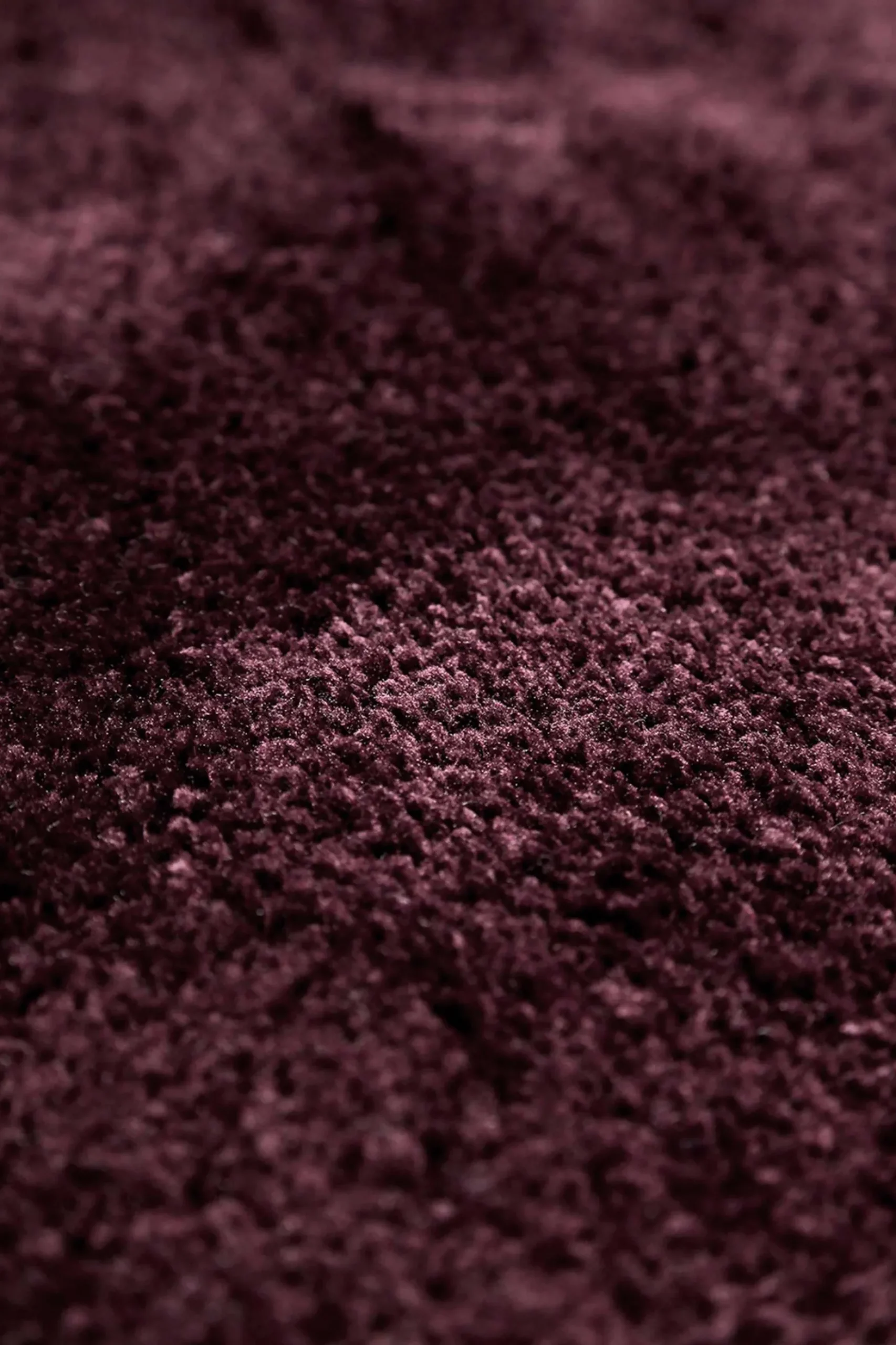 Esprit Teppich Bordeaux Rot Hochflor "Relaxx"