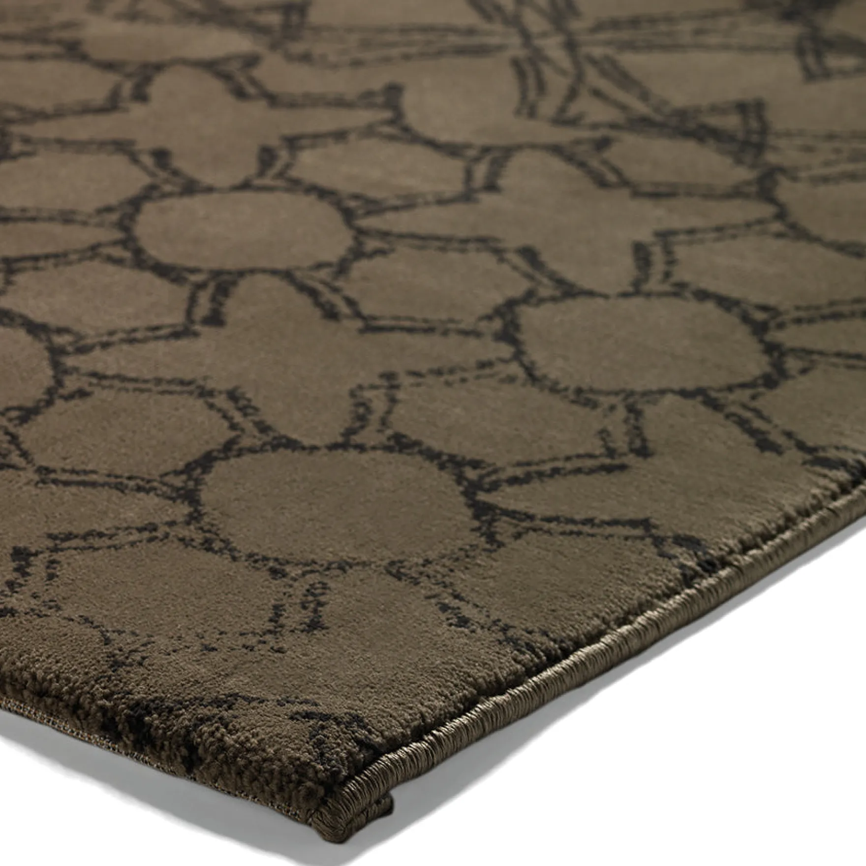 Esprit Teppich Braun Kurzflor "Hamptons"