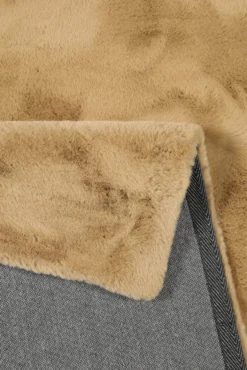 Esprit Teppich Caramel Beige und sehr flauschig Hochflor 