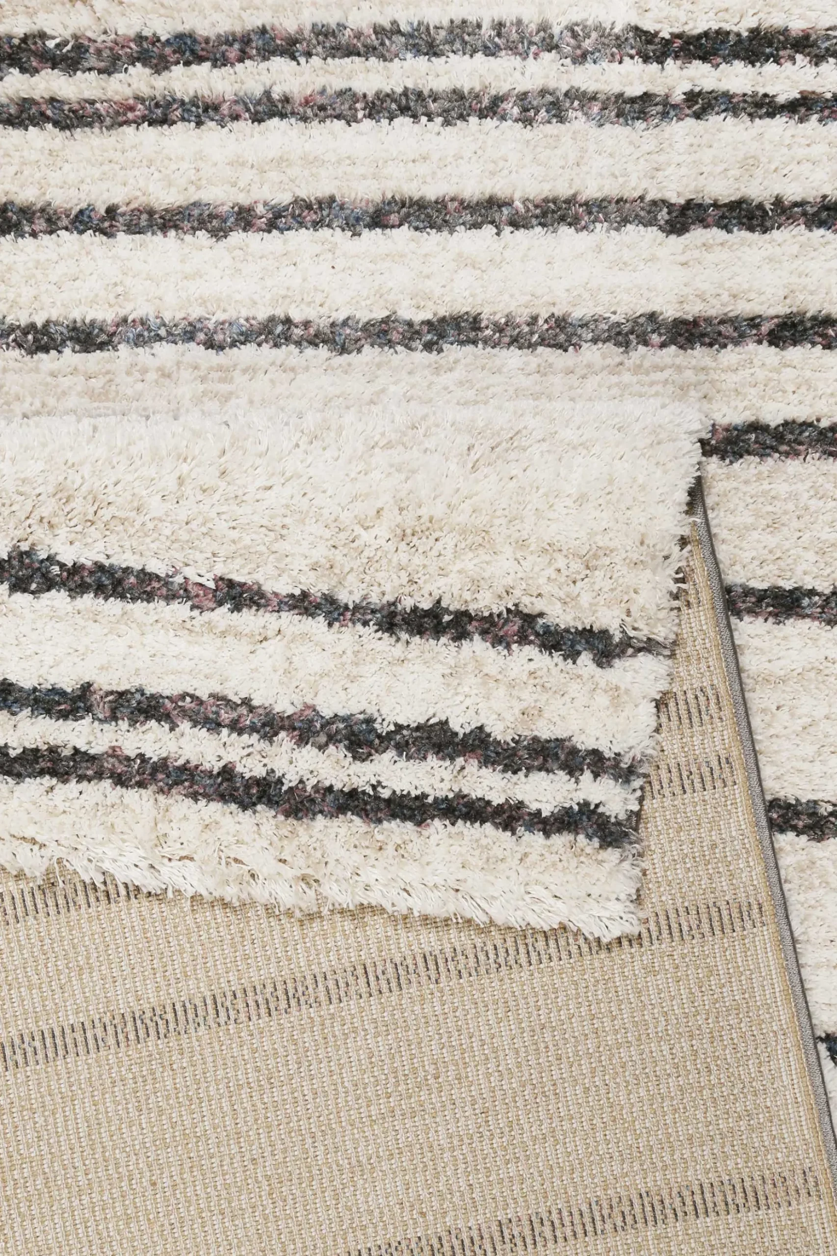 Esprit Teppich Creme Beige Hochflor "Gesa"