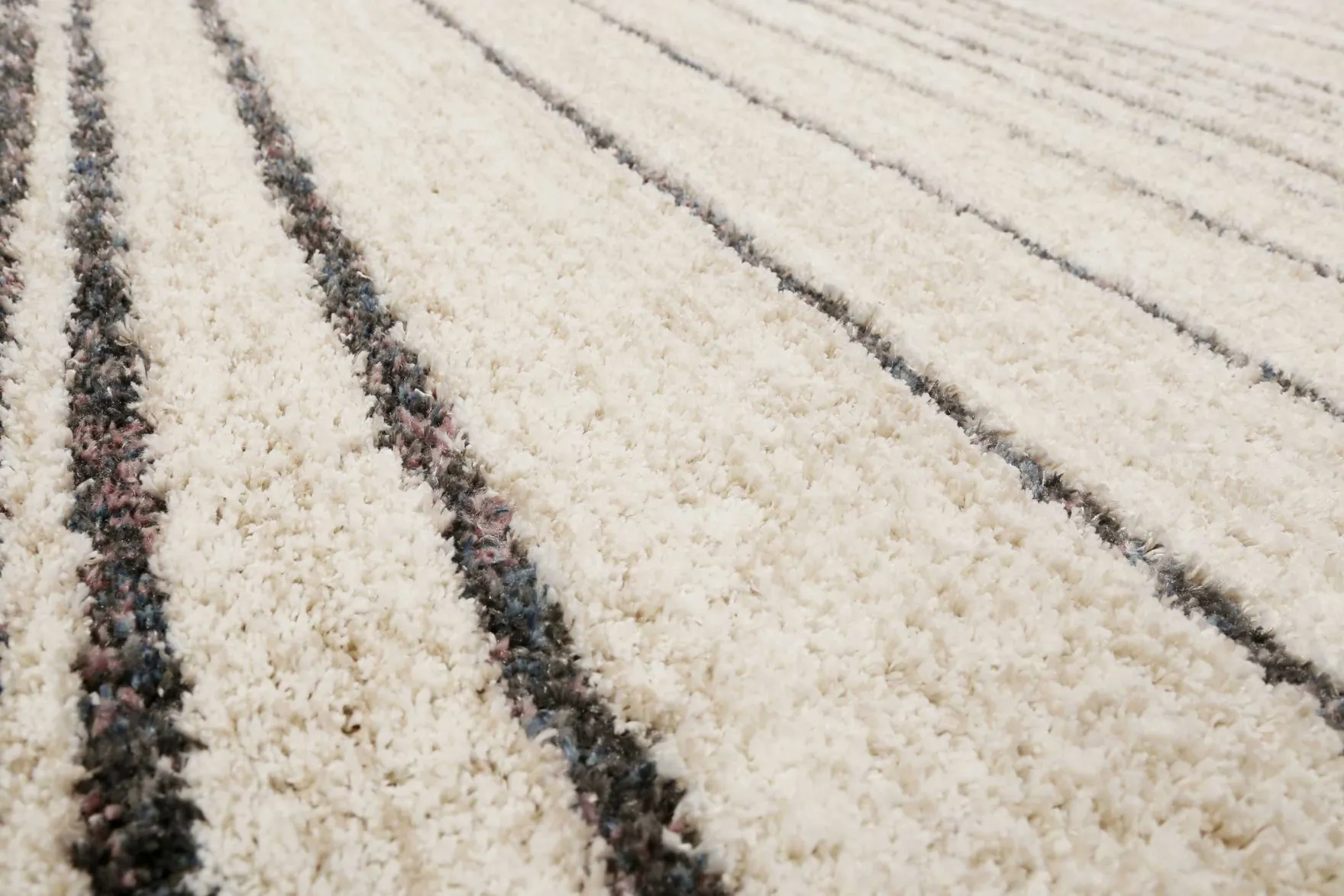 Esprit Teppich Creme Beige Hochflor "Gesa"