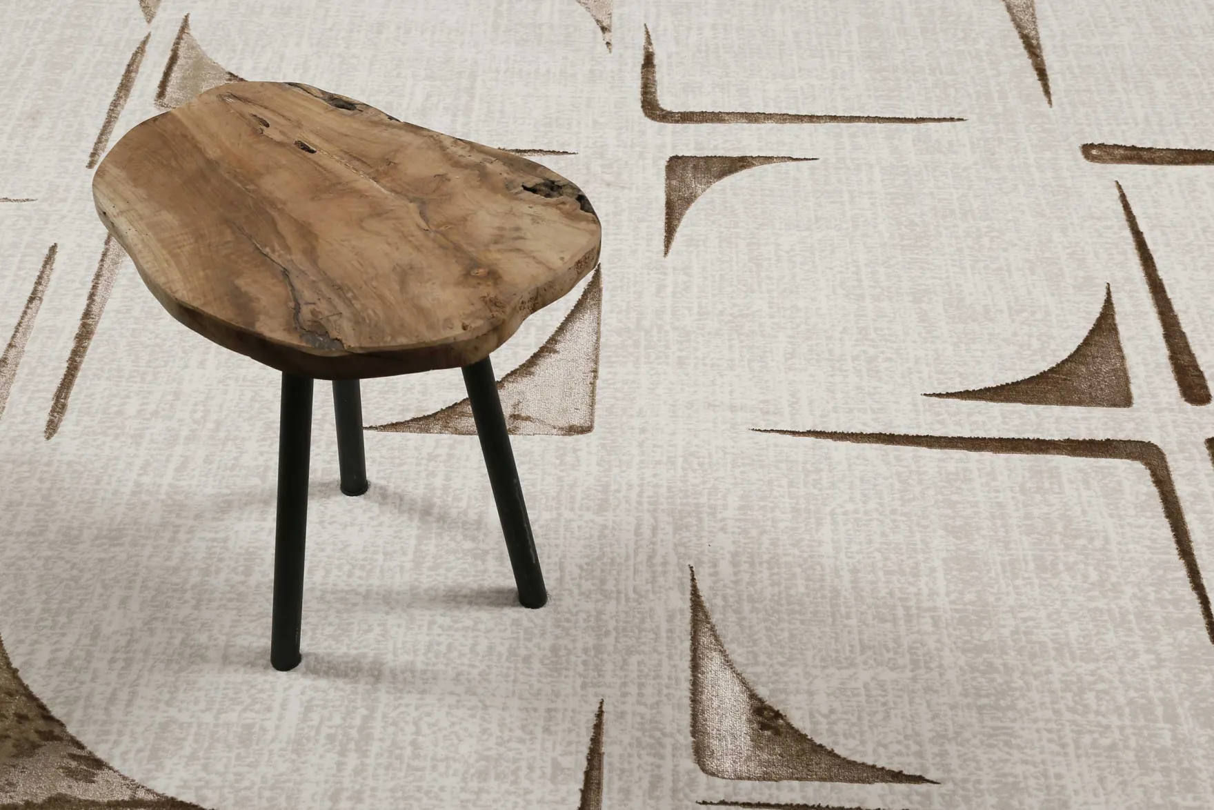 Esprit Teppich Creme Beige meliert "Nelle"