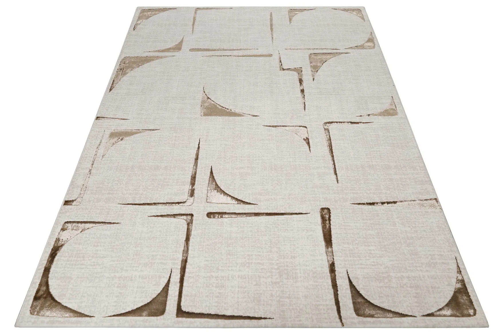 Esprit Teppich Creme Beige meliert "Nelle"