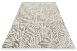 Esprit Teppich Creme Weiß Grau meliert Kurzflor