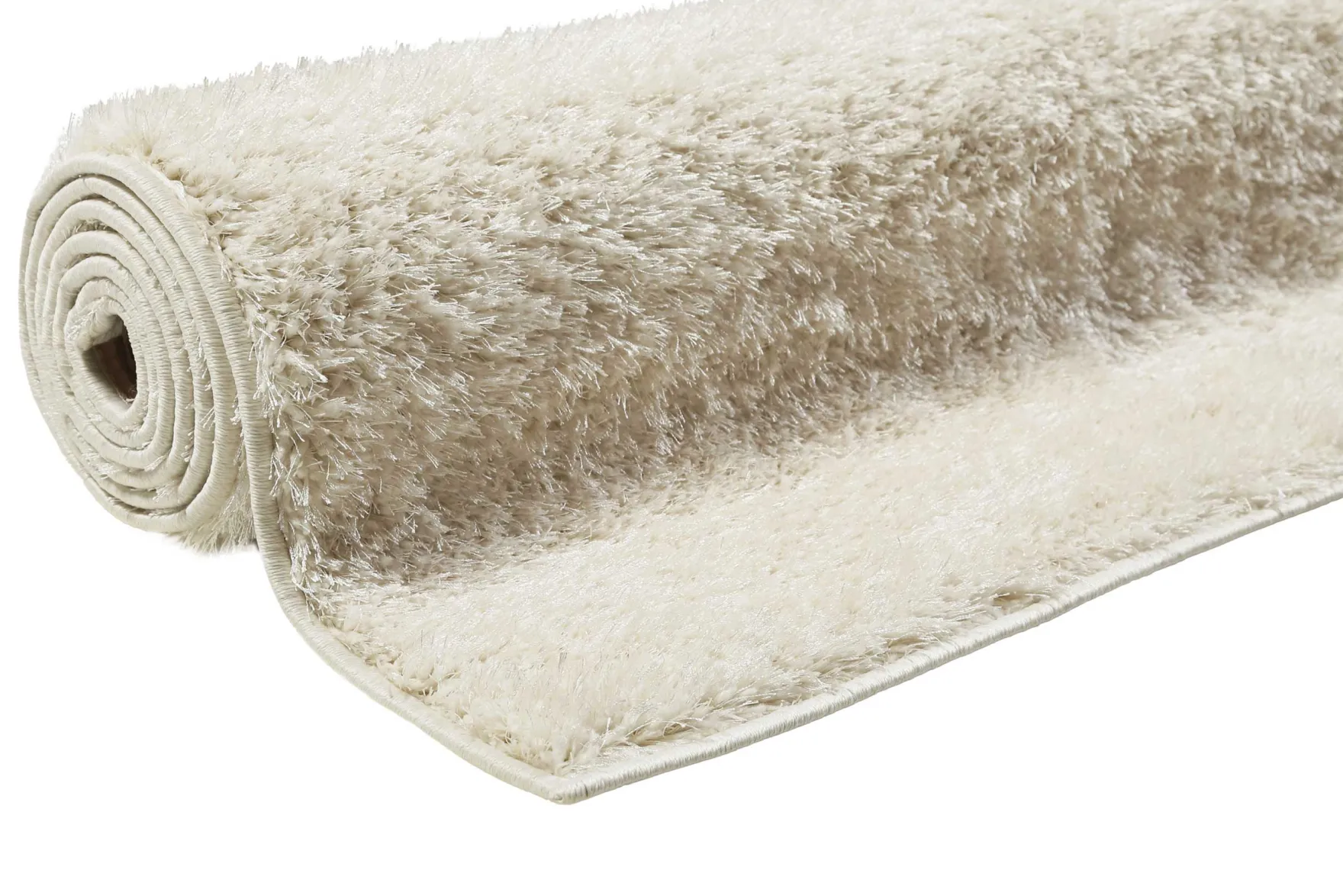 Esprit Teppich Creme Weiß Hochflor "#Swagger Shag"