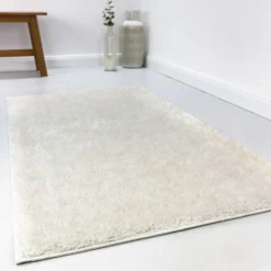 Esprit Teppich Creme Weiß Hochflor